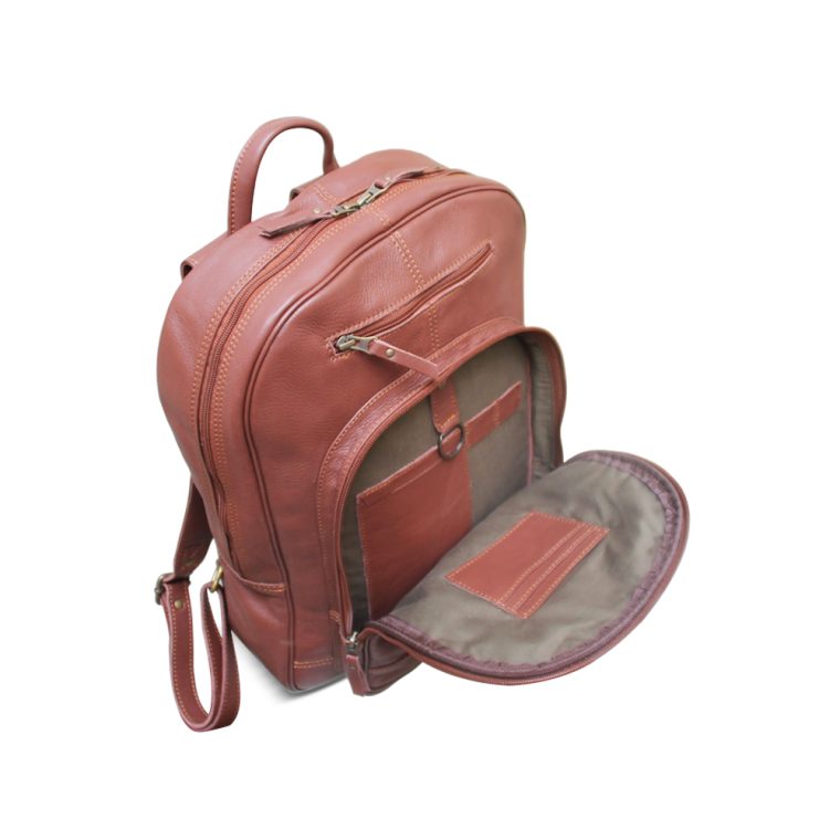 Leather BackPack Tan